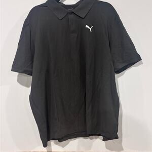 Puma XXL Men's Classic Black Polo Shirt